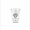 12oz cup PET logo 1 warna plus tutup