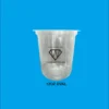 12oz cup pp oval logo 1 warna tanpa tutup