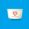 paper bowl plus tutup logo satu warna ukuran 500ml