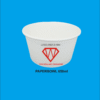 paper bowl plus tutup logo satu warna ukuran 650 ml