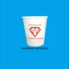 oz paper cup hot logo 1 warna plus tutup